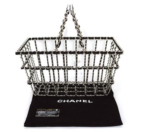 chanel grocery basket price|chanel large shopping bag price.